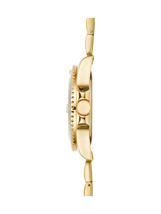 Strand by Obaku Women's Watch with Gold Metal Bracelet