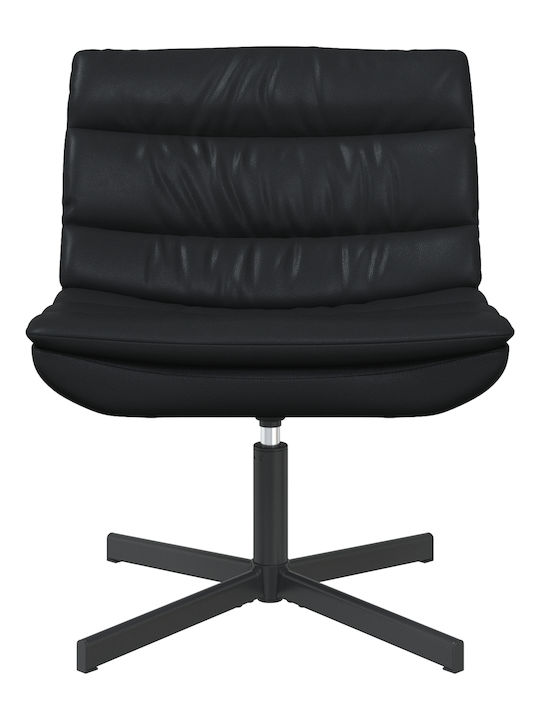 Stuhl in Schwarz Farbe 63x75x76cm 1Stück