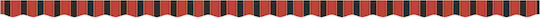 vidaXL Awning fabric Multicolour 0.2x5.8m