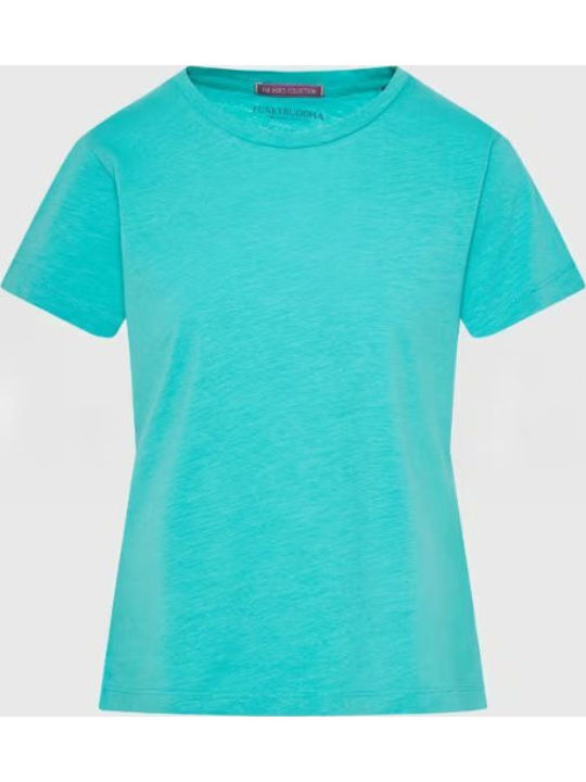 Women's Athletic T-shirt Caribbean Green