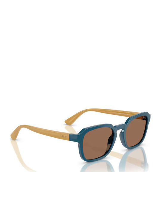 Vogue Quadratische Kinder-Sonnenbrillen Blau