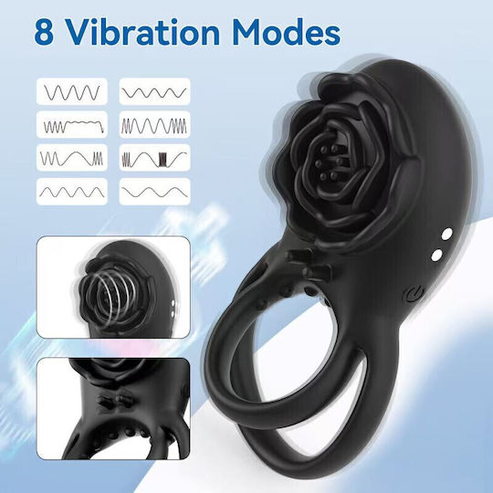 Aph Penisring Schwarz Vibration