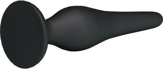 Pretty Love Bottom Begginer's Anal Kit Silicone Plugs Πρωκτική Σφήνα Μαύρη