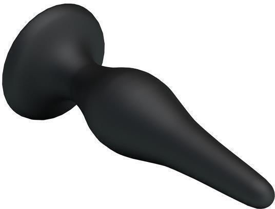 Pretty Love Bottom Begginer's Anal Kit Silicone Plugs Πρωκτική Σφήνα Μαύρη