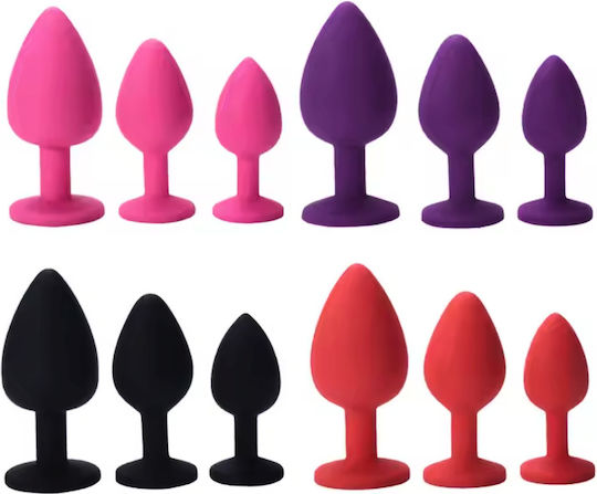 La Lolita Amsterdam Locu Πρωκτική Σφήνα Small Κόκκινη