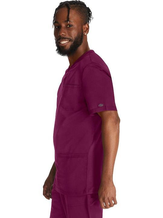 Dickies Balance Ανδρική Μπλούζα Εργασίας Μπορντό