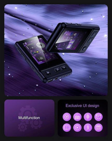 MP3 Player (32GB) με Οθόνη 2.4" Μαύρο X001SCKQ6F