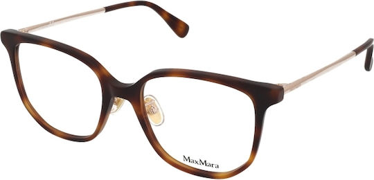 Max Mara Weiblich Brillenrahmen Braun MM 5040-D 052