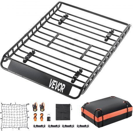 Vevor Steel Car Roof Rack 129.54x91.44cm