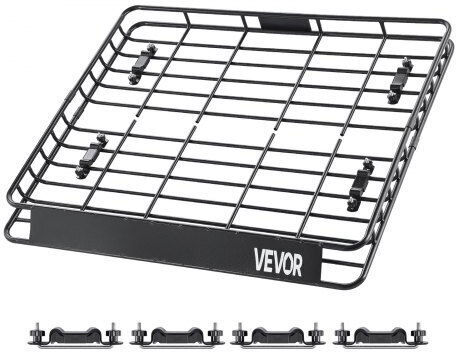 Vevor Steel Car Roof Rack 109.22x127cm