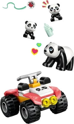 LEGO Friends Panda Sanctuary Animal Care За 7+ Години 243 Бройки