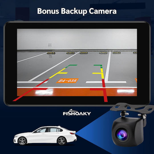 Ecran Tactil 7" Multimedia Pentru Tabloul De Bord Auto Cu Apple CarPlay Android Auto Bluetooth GPS
