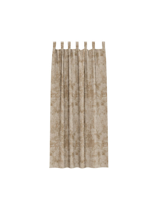 vidaXL Set Window Curtains with Ecru Tab Top 140x225cm