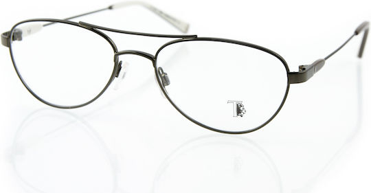 Tod's Männlich Metallisch Brillenrahmen Gray TO5006 036