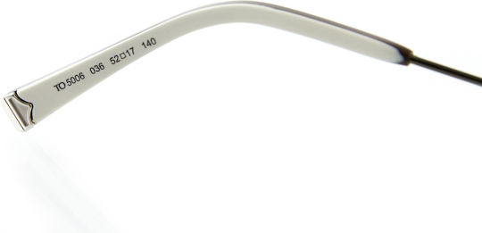 Tod's Männlich Metallisch Brillenrahmen Gray TO5006 036