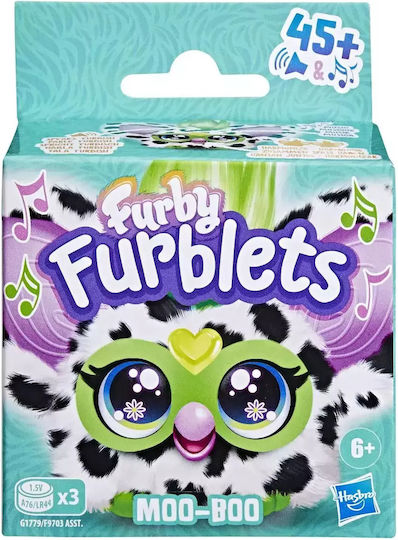 Hasbro Jucărie De Plus Furby Furblet Cu Sunet Moo-boo Pentru 6+ Ani 9.5 Cm