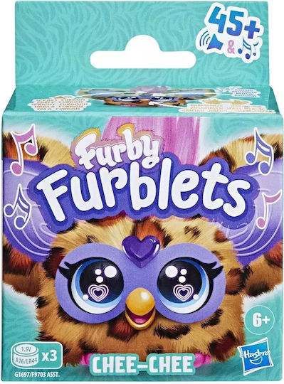Hasbro Plush Furby Furblet with Sound Chee-chee for 6+ Years 12 cm