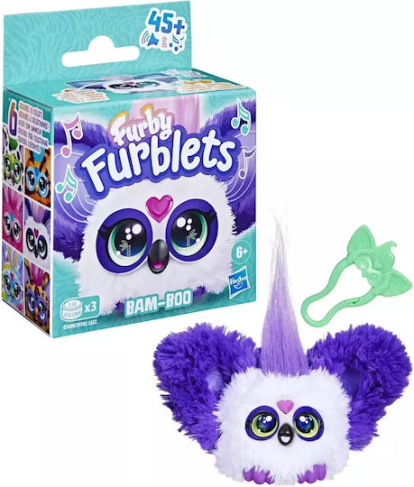 Hasbro Plush Furby Furblet with Sound Bam-boo for Age 6+ 5 cm