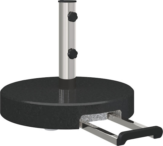vidaXL Umbrella Stand made of Cement Black