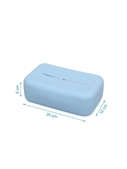 Kiokids Silicone Case for Baby Wipes Petit Moments Light Blue 5826