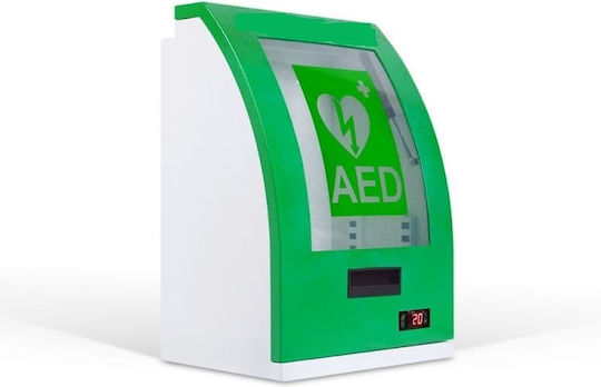 Metal Defibrillator Cabinet M8 Outdoor Alarm