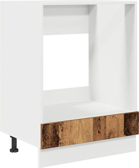 Dulap Inferior pentru Cuptor Old Wood 60x46x81.5buc
