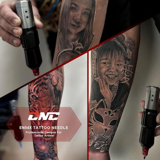 Set 40 Cartușe Ac pentru Tattoo 8 Tipuri de Ace Bug Pin 1203rl 1205rl 1207rl 1209rl 1007rs 1009rs 1207rs 1209rs Din Oțel Inoxidabil 316 Pentru Contur, Umplere En04x-40kit-fg
