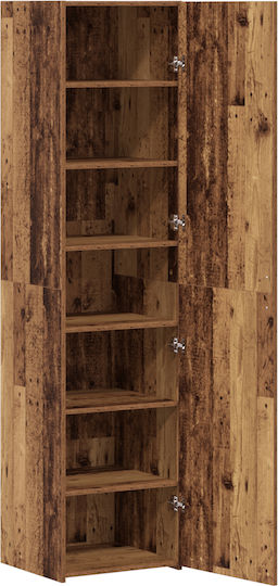 Dulap De Sufragerie Din MDF Lemn Uzat 45x42.5x185cm