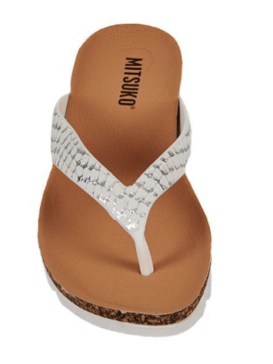 Women's Flat Sandals White