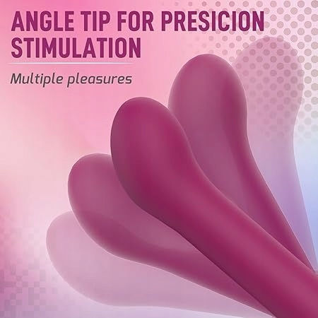 S-Hande Vibrator Masaj 17.7cm Roșu