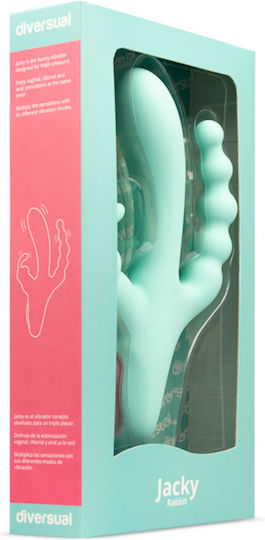 Diversual Doppelter Vibrator Grün