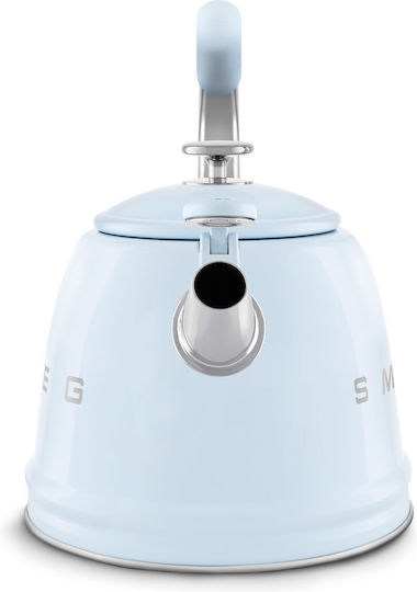 Smeg Teekanne Rostfreier Stahl Weiß 2300ml