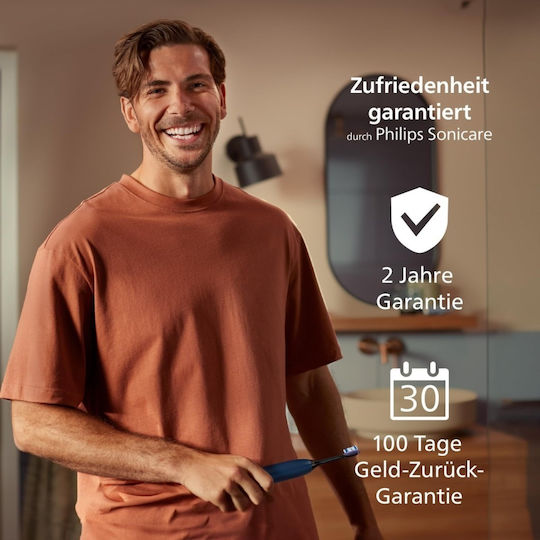 Philips Periuță de dinți electrică HX7423/01 Albastru marin