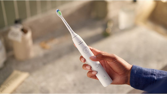 Philips Ηλεκτρική Οδοντόβουρτσα με Αισθητήρα Πίεσης HX7110/02 Λευκή