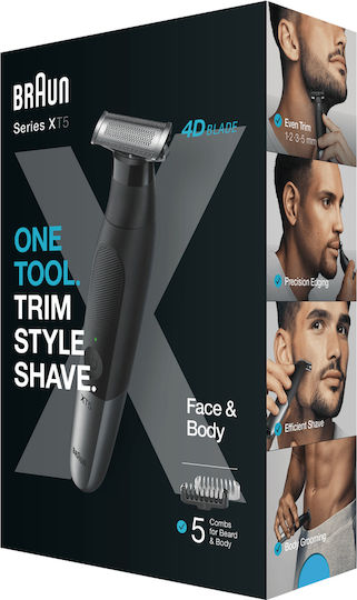 Braun XT5110 Foil Electric Shaver Face / Body Rechargeable