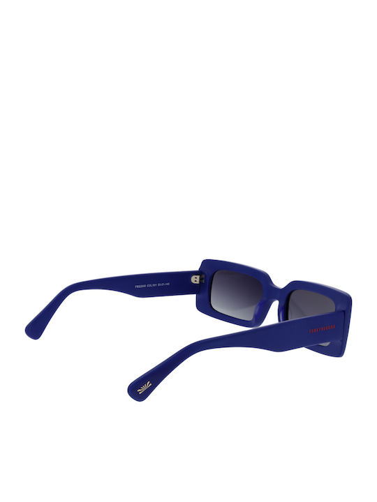 Funky Buddha Women's Sunglasses with Blue Frame with Polarized Lens FBS2040/001