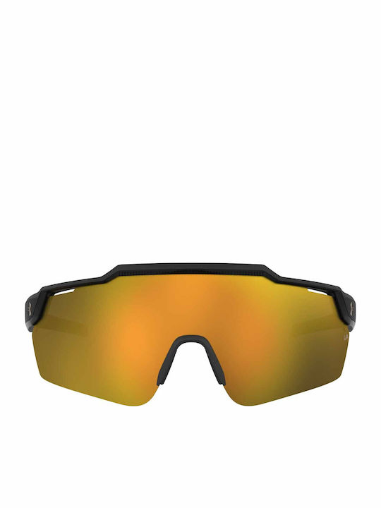 Under Armour Levelup Γυαλιά Ηλίου Μαύρα με Κοκκάλινο Σκελετό