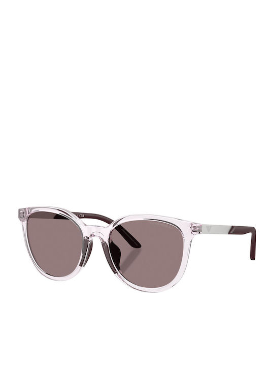 Emporio Armani Γυαλιά Ηλίου Διάφανο με Mixed Σκελετό