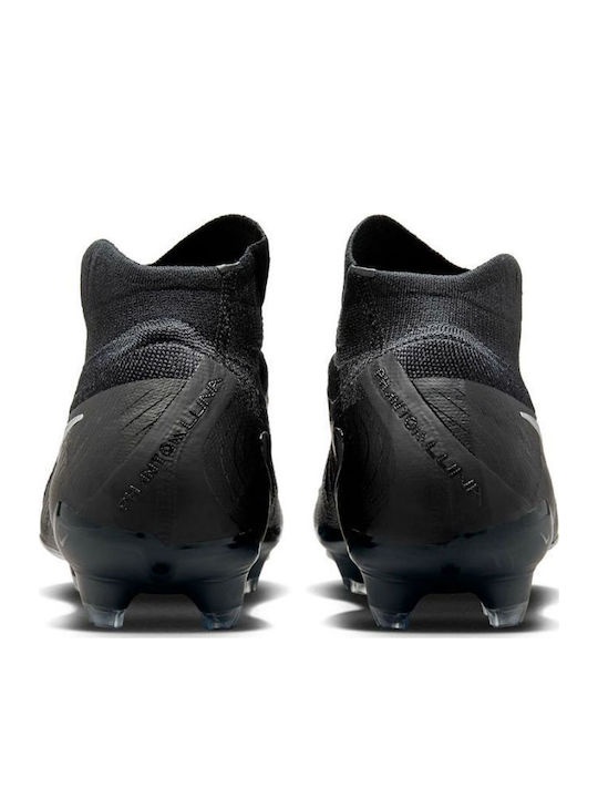 Nike Phantom Luna Football Shoes with Cleats Black