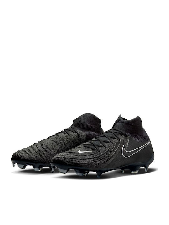 Nike Phantom Luna Football Shoes with Cleats Black