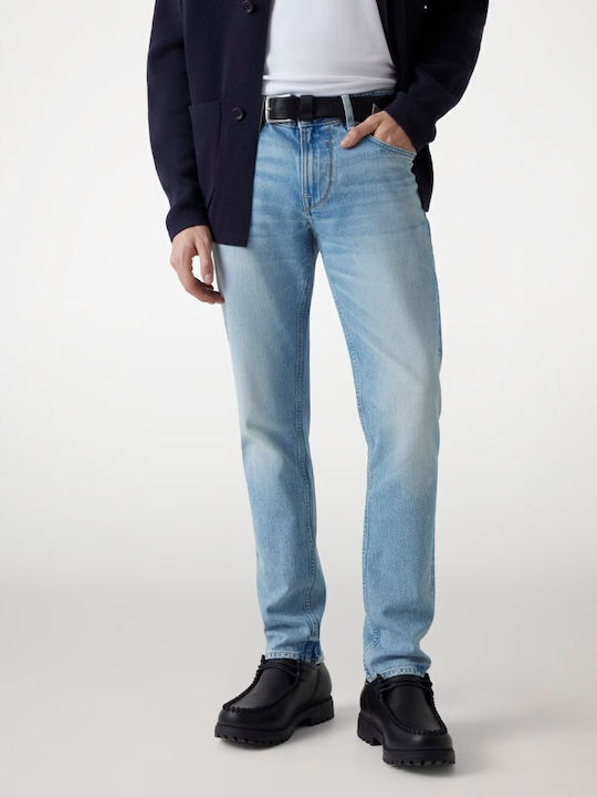 Guess Finnley Men's Jeans Pants Slim Fit Tapered Light Blue