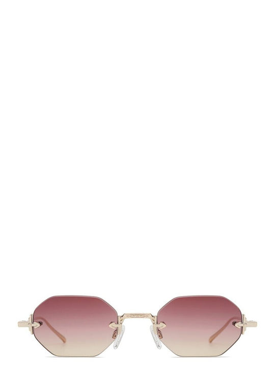 Carolina Lemke Unisex Sunglasses with Gold Frame CL3252-4  display picture 3