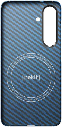 Nekit Umschlag Rückseite Aramid Fiber 1mm Blau (Galaxy S25)