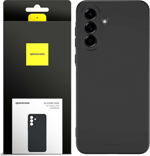 Spacecase Silicone Back Cover Silicone Black (Galaxy A56)