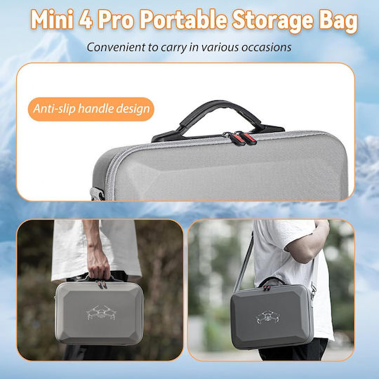 Geantă de transport Gri pentru DJI Mini 4 Pro 32x9x24cm