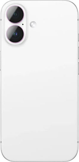 Amazingthing Ar Aluminum 2 Lens Glass Camera Lens Frame Iphone 16 16 Plus Pink Ip16cam2pgla