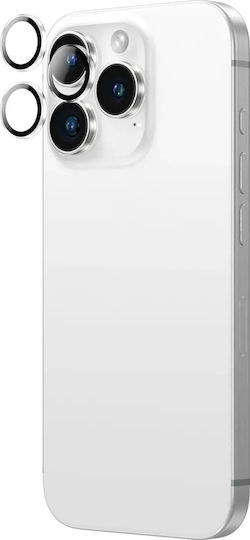 Amazingthing AR 3 Lens Glass Full Clear Tempered Glass iPhone 16 Pro 16 Pro Max Transparent IP16CAM3HGLA