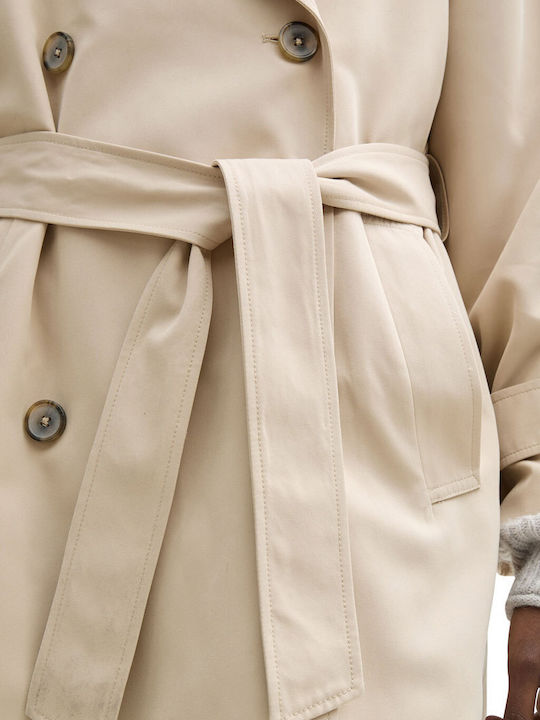 Γυναικεία Soft Calm Beige Καμπαρντίνα