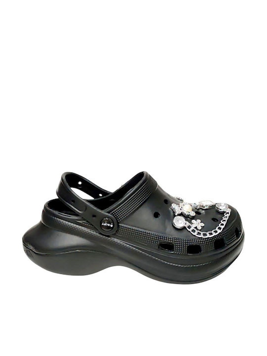B-Soft Women's Clogs Black