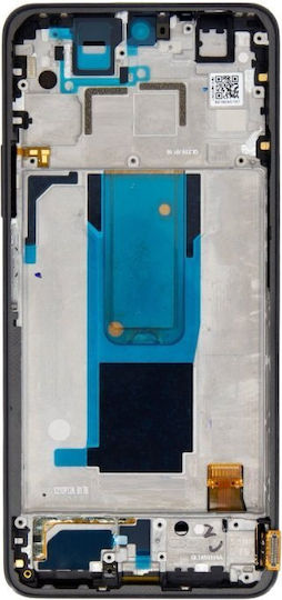 Screen with Touch Mechanism and Frame for Xiaomi Redmi Note 11 Pro+ 5G (Black)